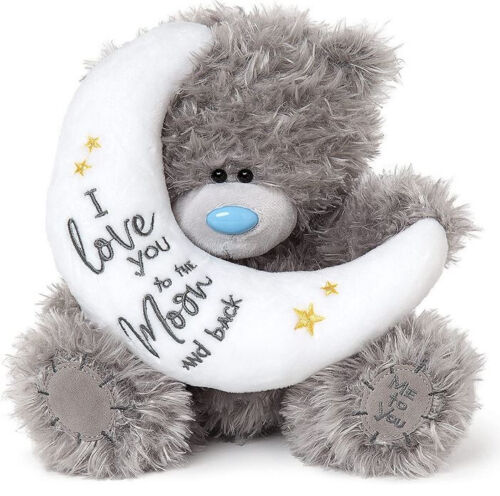Me to You Tatty Teddy with 'I Love You to the Moon and Back' Moon in Open-Front  - Afbeelding 1 van 2
