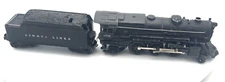 Lionel Post War 675 Steam Loco 2-6-2 w/2466 WX Whistle Tender