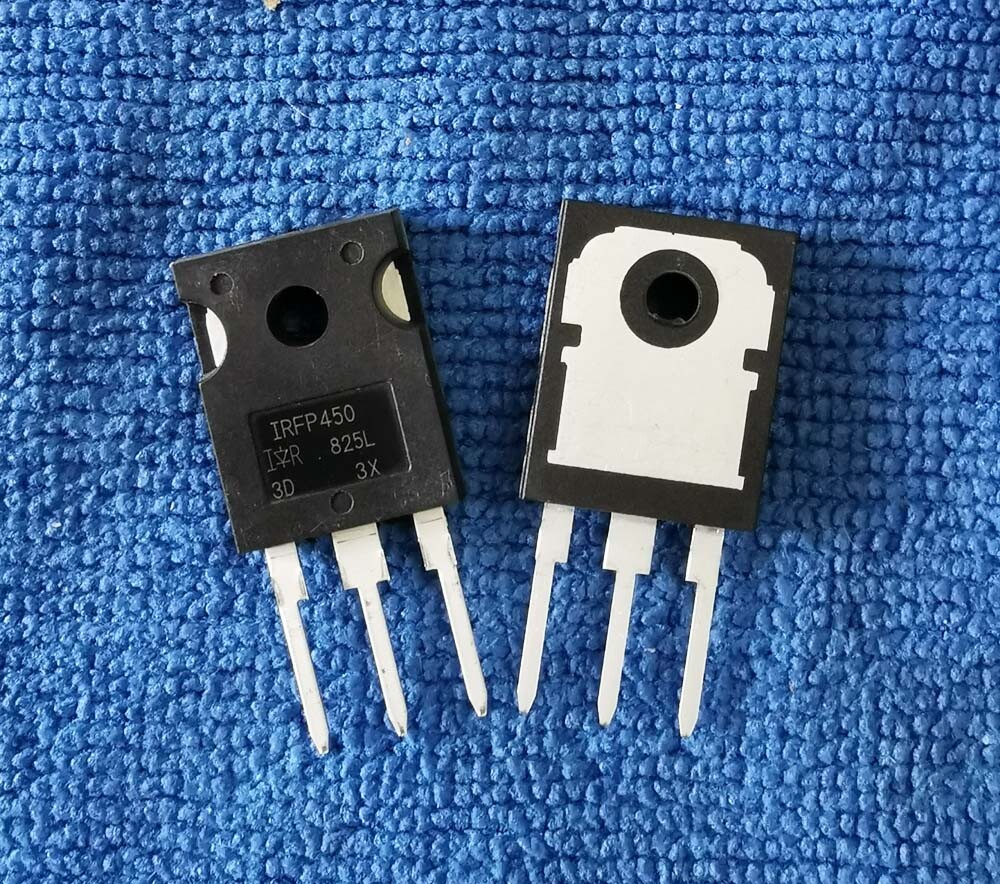 10pcs IRFP450 N-Channel Power MOSFETs - 500V 14A TO-247 Package For Amplifiers & Power Supplies