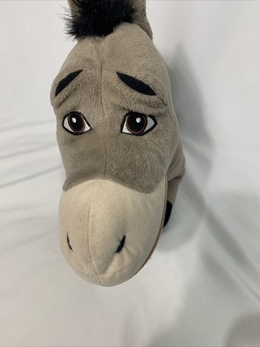 Shrek 2 Donkey Jumbo Giant Stuffed Animal Plush 21" 2004 Hasbro Dreamworks - Picture 8 of 10