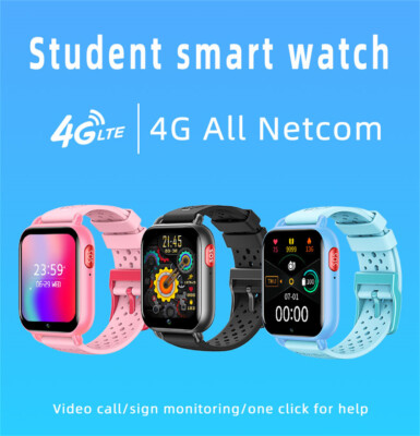 Children Smart Watch Camera WiFi 4G Kids Phone Call Anti-Lost Tracking SOS  Call