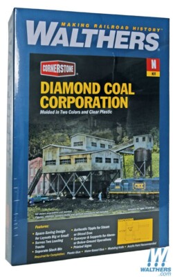Walthers 933-3836 Diamond Coal Corporation Kit N Scale Train