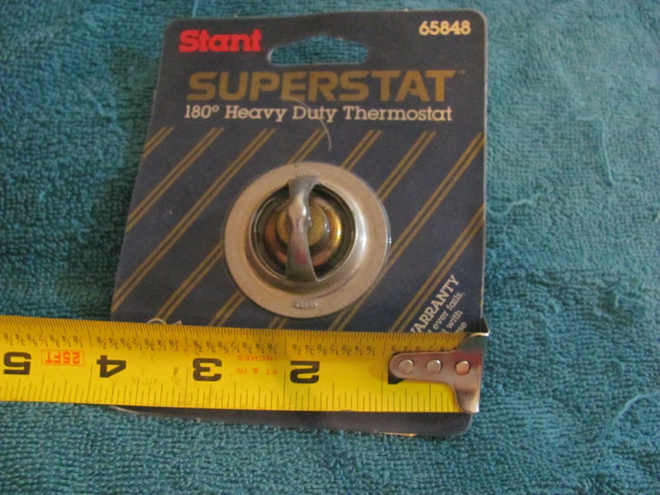 180° Engine Coolant Thermostat made by Stant, Heavy Duty Superstat part