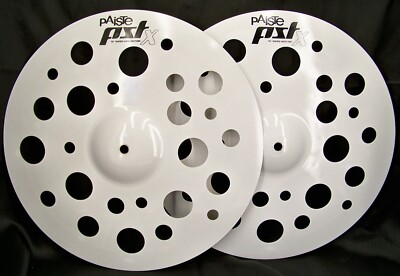 Paiste PSTX 16'' Swiss Hi Hat Cymbal Set/Color Sound White/Model # CY0001259916