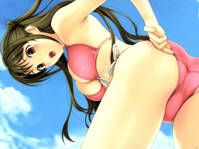 V6299 Hot Shy Cute Girl Sexy Butt Ass Wet Anime Art Decor WALL POSTER PRINT