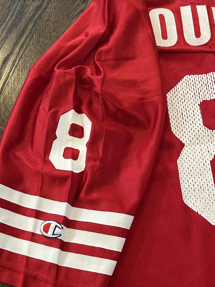Camiseta San Francisco 49ers Steve Young Hombre Talla 48 Champion Roja Foto 3 de 4