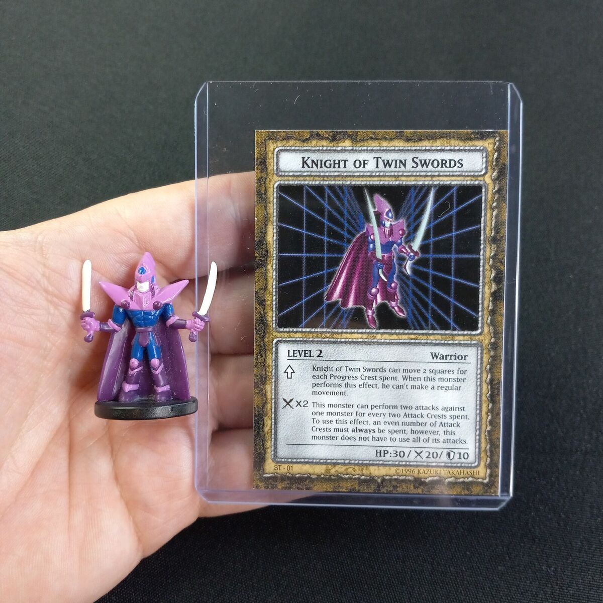 Vintage Yu-Gi-Oh DDM Dungeon Dice Monsters Knight of Twin Vintage Yu-Gi-Oh DDM Dungeon Dice Monsters Knight of Twin