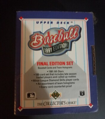 1991 Upper Deck Final Edition Set