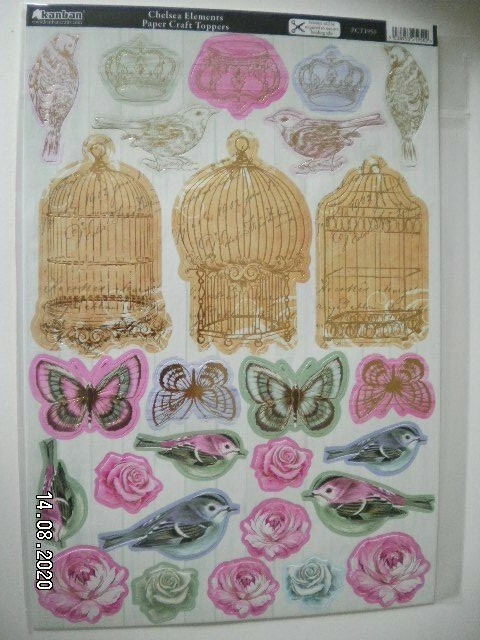 Beautiful Kanban Die Cut Toppers 'Chelsea Elements' (98)