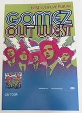 GOMEZ Out West Promotional 2-sided Poster (2005)  12 X 18