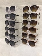 CW6011 Square Fashion Plastic Frame Sunglasses Wholesale 12 pair