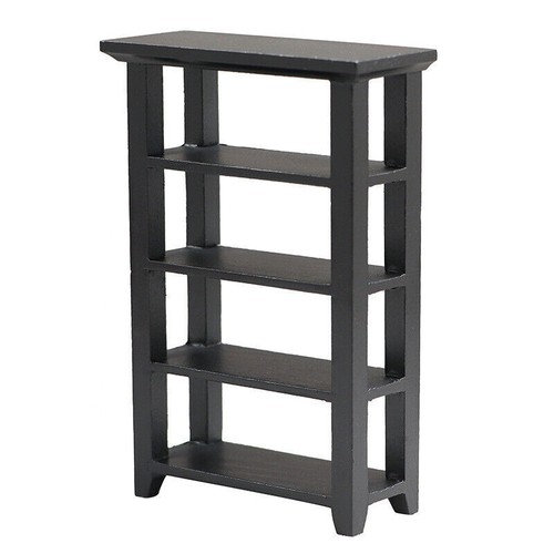 2Pcs 1:12 Vintage Handmade Dollhouse Miniatures Bookshelf Storage Display Rack - Picture 6 of 45