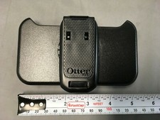 Otter Box Black Hard Plastic Cell Phone Case with Clip