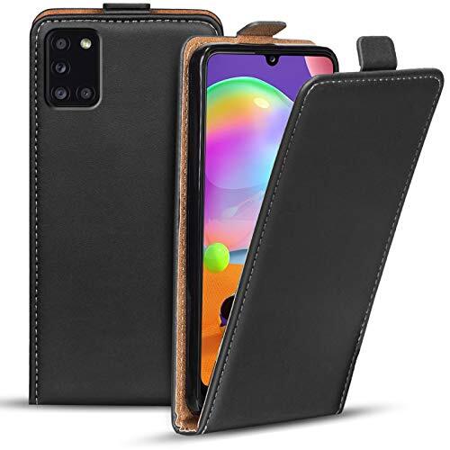 Verco Flip Cover per Samsung Galaxy A31, Custodia verticale Flip Case (E7v)