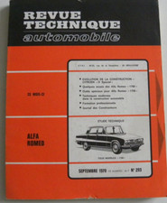 Revue technique Alfa Romeo 1750
