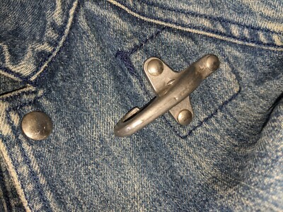 Vintage Rescue Coat 消防服　桜ボタン POLO Ralph Lauren Fireman 80s Chore Jacket Mens L denim