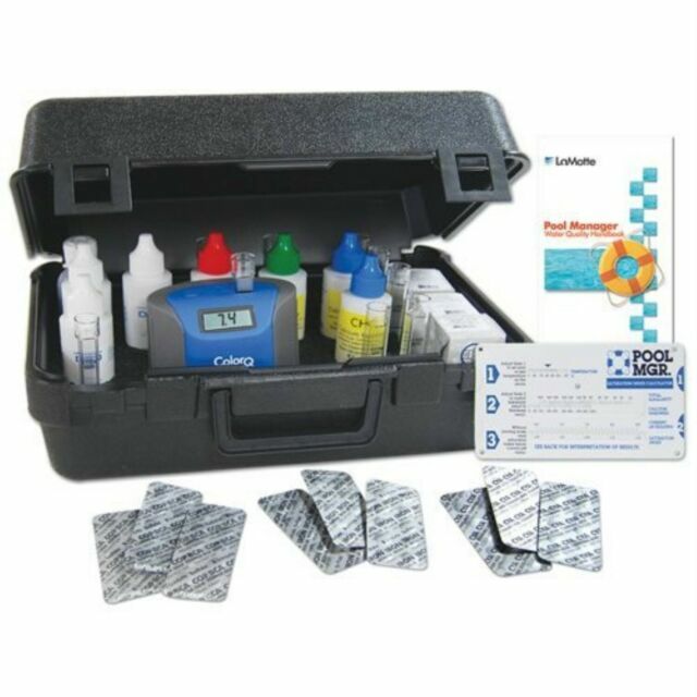 LaMotte ColorQ Pro 9 Pool and Spa Chemical Water Test Kit for sale ...