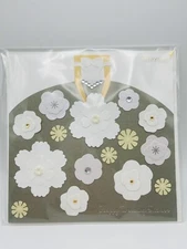Papyrus Floral Wedding Dress Card