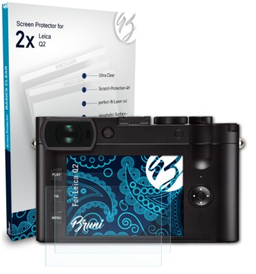 atFoliX Verre film protecteur pour Leica M Typ 262 9H Hybride-Verre