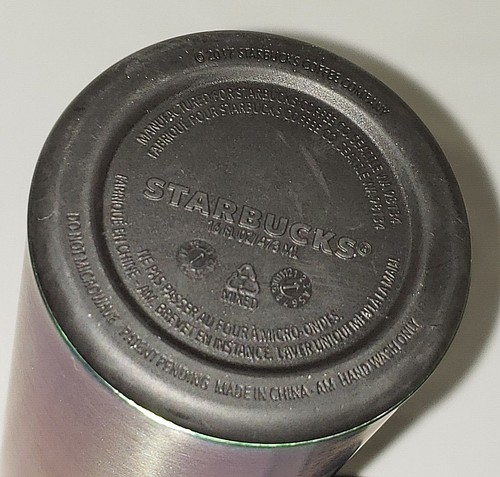 ESCLUSIVA HAWAII! STARBUCKS Bicchiere blu Ombré isolato sottovuoto 16 oz - Foto 4 di 12