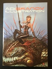 ADI GRANOV ILLUSTRATION SKETCHBOOK #2 2015 SIGNED IRON MAN AVENGERS HULK