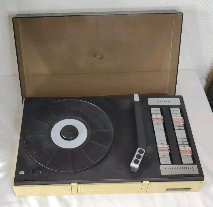 Tourne disque Radiola 1640 F(idem Philips AG 4000) année 1963 rare de collection - Photo, audio & vidéo