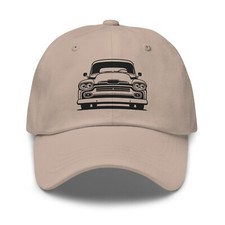 1958 Chevy Apache Vintage Truck Dad Hat Retro Classic Pickup Cotton Twill Cap