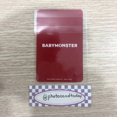 BABYMONSTER DRIP BABYMONS7ER SONY MUSIC JAPAN LUCKYDRAW OFFICIAL