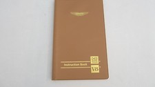 Aston Martin DBS V8 Instruction/Handbook