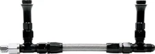 ALLSTAR PERFORMANCE #ALL26166 Fuel Line Kit 9-5/16in Std Holley Black