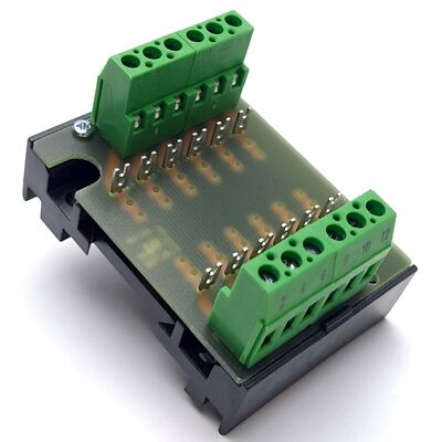Murr Electronic 62001 Terminal Block 50 V AC/DC 5 AMP DIN Rail Open Housing