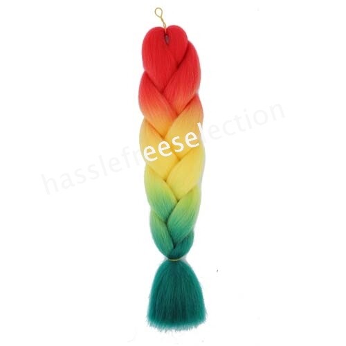 JUMBO Braiding Hair 60cm Hair Extensions Crochet Synthetic Fiber Braid Kanekalon - Picture 157 of 178