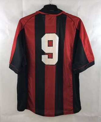 Maillot AC Milan Vintage Weah N°9 - Taille XL - Très Bon état