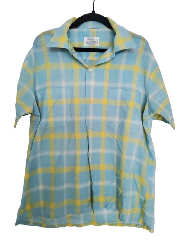 VINTAGE 60s 70s -Montgomery Ward Jean Jacket -size 16 - Blue Denim