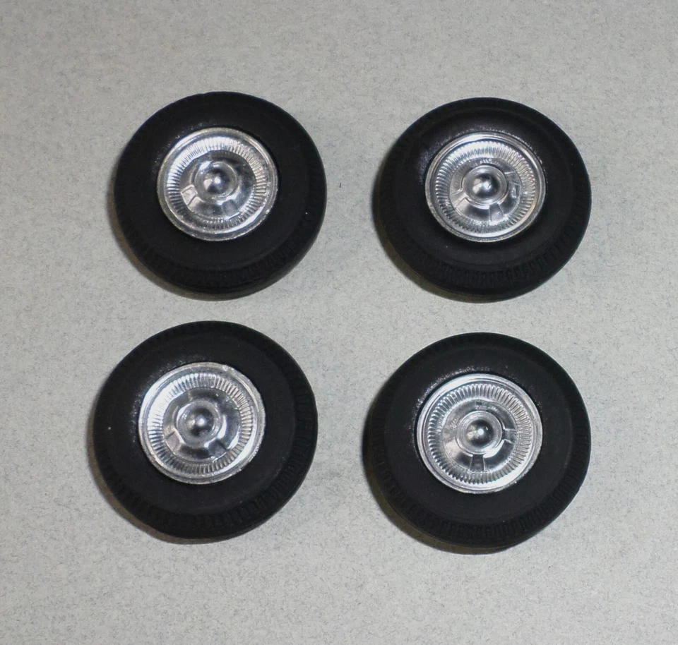 1957 Chevrolet & Ford, PMC Promo TIRES & CHROME-LIKE WHEELS. Vintage. Nice! - Image 2 of 4