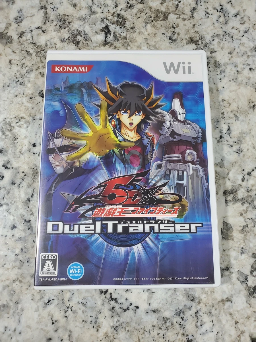 Yu Gi Oh 5D s Duel Transer Nintendo Wii Japan Import US Seller