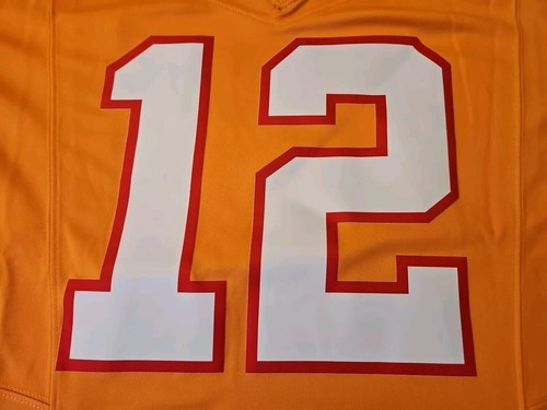 Neu Tom Brady Herren 3XL orange Tampa Bay Buccaneers FUSE limitiert Nike Trikot neu mit Etikett - Bild 10 von 17