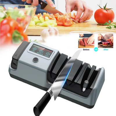 5-in-1 Electric Knife Sharpener Professional Kitchen Knife Sharpener Electric