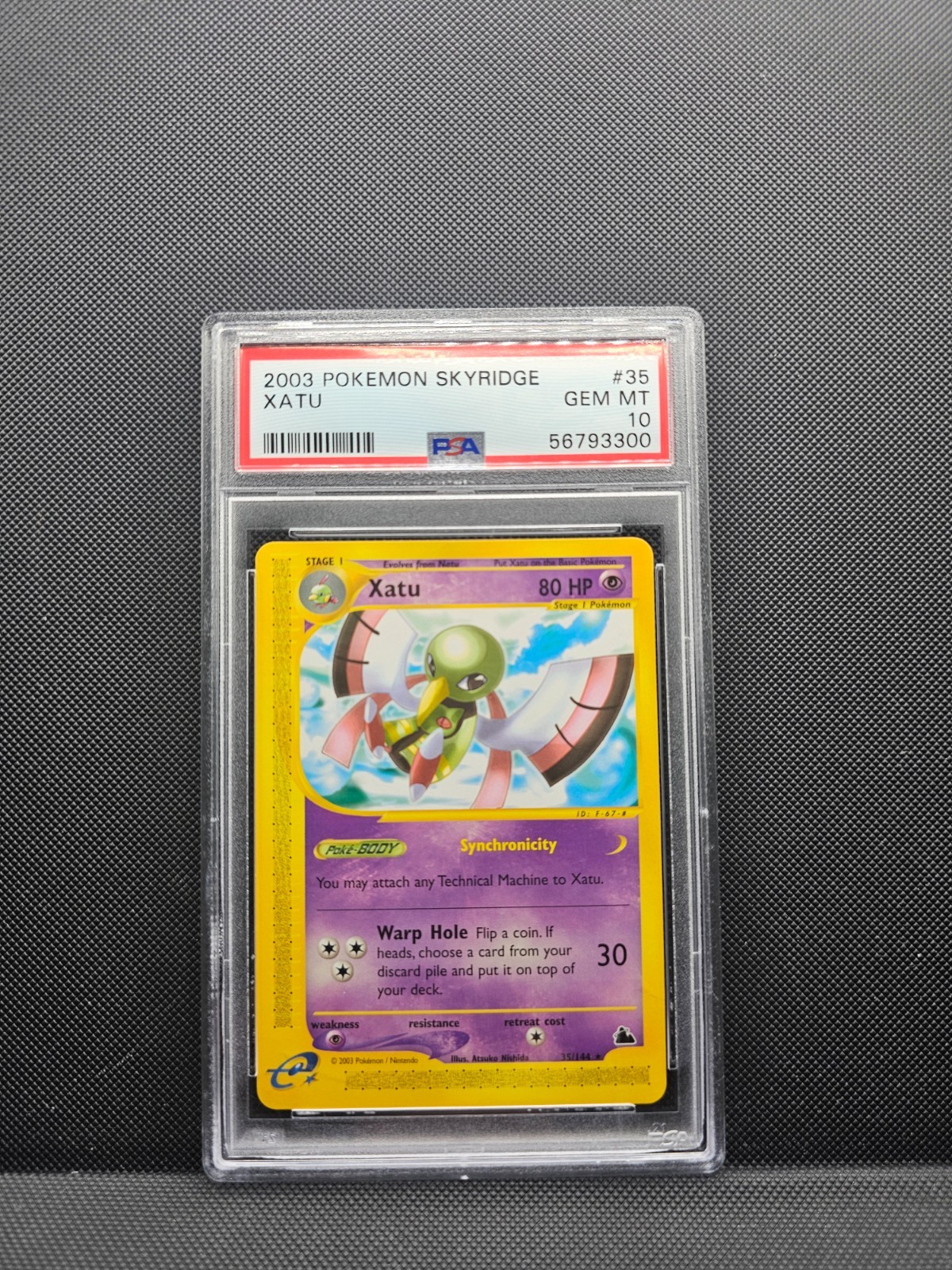 Xatu 35/144 Skyridge Regular PSA 10