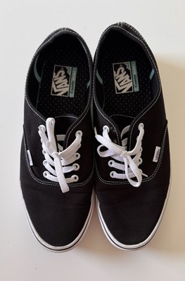 Size 12 - Vans Era Comfy Cush Black White