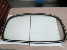 Vintage Volkswagen Beetle Rear Window Glass  Frame - Very Good Condition
