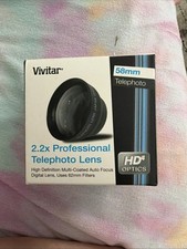 Vivitar 55mm 2.2X Professional Telephoto Lens HD4 Digital Optics