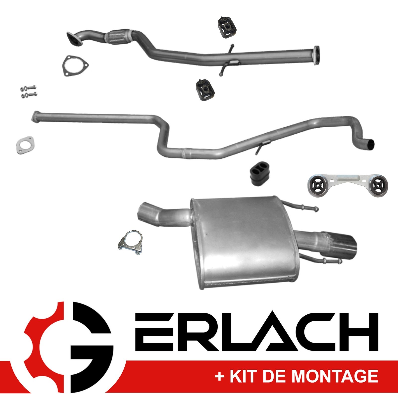 Pot echappement silencieux Opel Insignia A 2.0 CDTi 2166 pour passer le controle technique