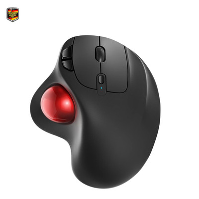 Nulea M501 Trackball Maus Kabellos 3 Geräte Bluetooth 2,4