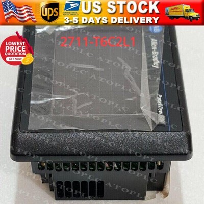 2711-T6C2L1 New AB PANELVIEW 600 Séries B Ecran Tactile DH-485 24VDC 2711T6C2L1