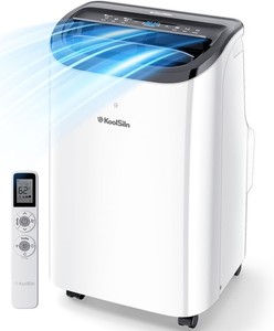 12,000 BTU Portable Air Conditioner Cools Up to 550 Sq.Ft, Auto-