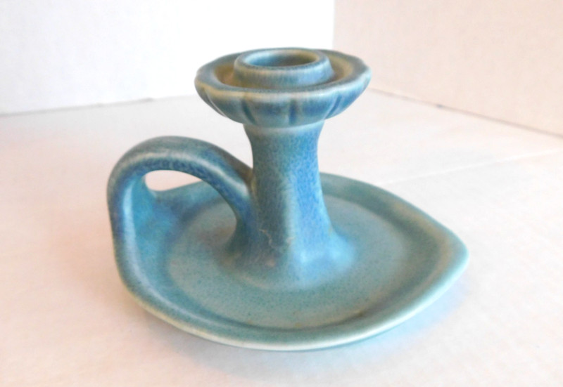 ANTIQUE ROOKWOOD CANDLE STICK HOLDER 1918 ART DECO
