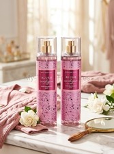 Lot 2 NEW Bath Body Works Blush Cardigan Fragrance Mist 8 oz Discontinued