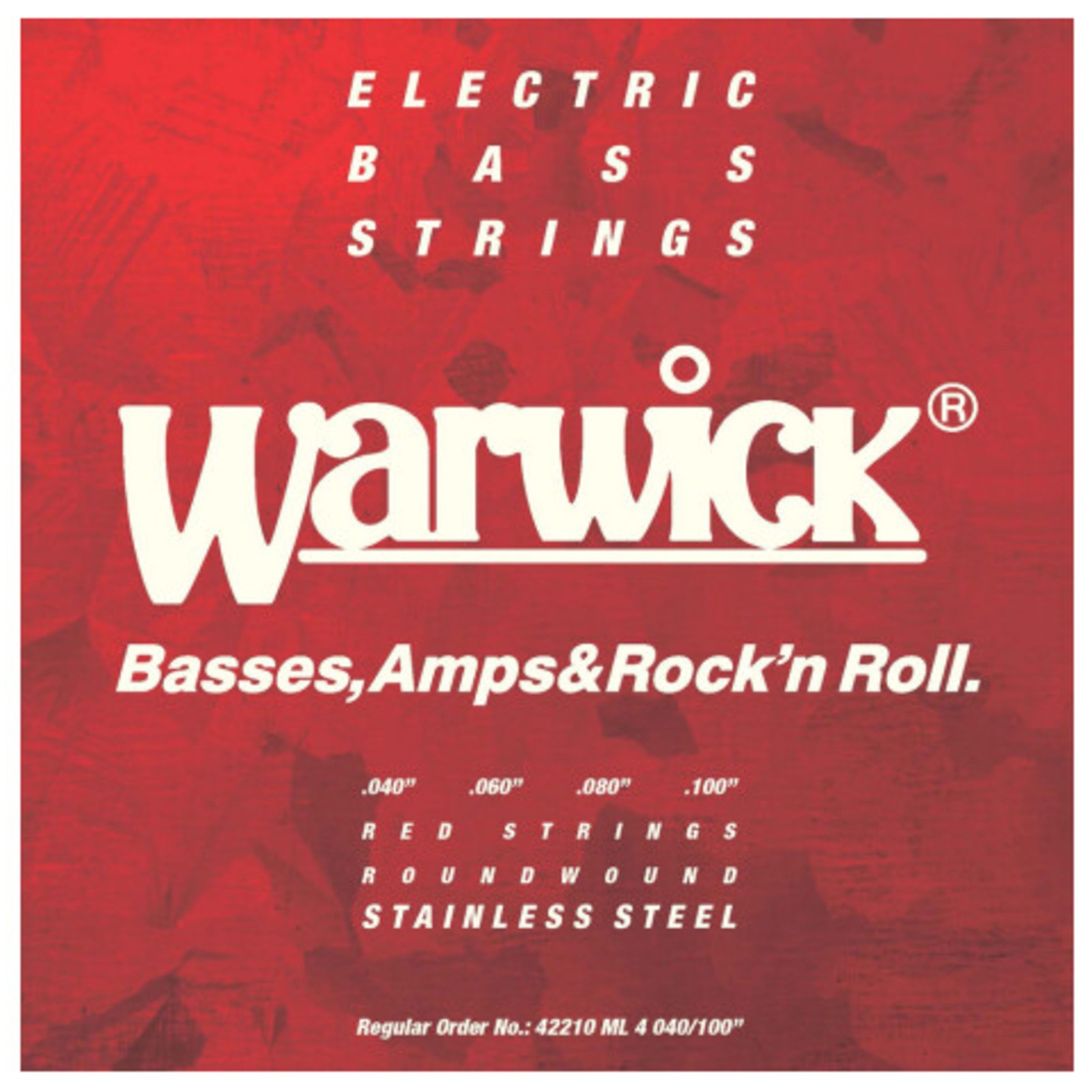 Warwick Bass Saiten4er40-100Красная нержавеющая сталь 2190₽