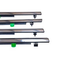 For Honda CR-V CRV 2007-2011 Chrome Weatherstrip Window Moulding Trim Seal Belt 9